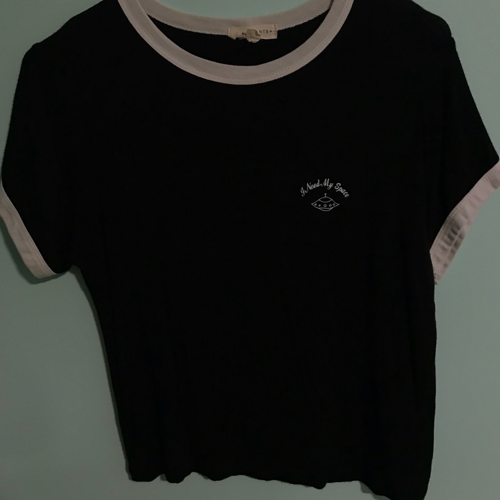 PacSun Black Graphic Alien Tee!
